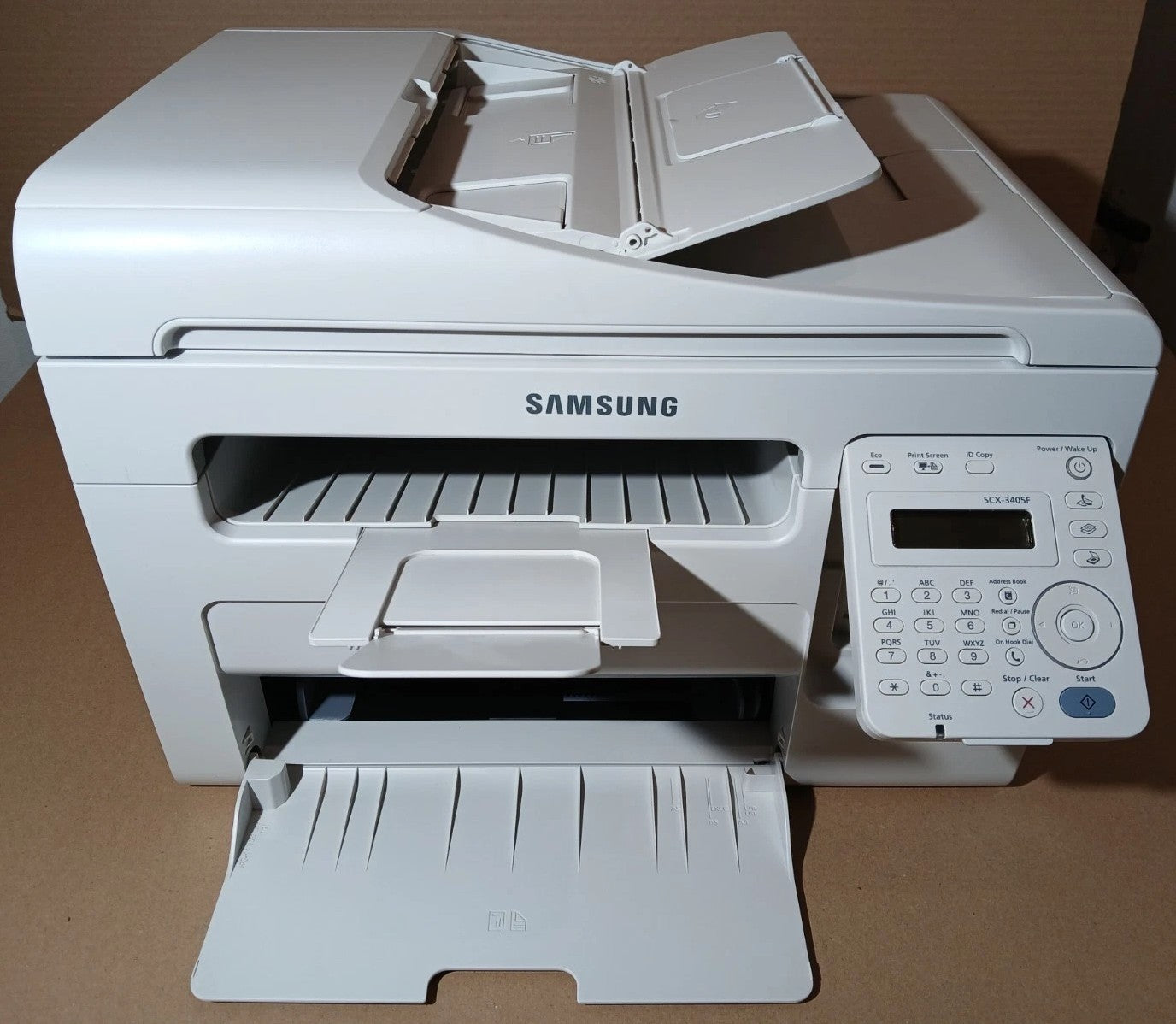 Samsung SCX-3405F SW Laserdrucker Scan Kopie Fax ADF Win 11 Nützlicher als M2070