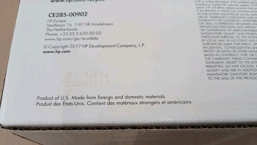 HP 85A (CE285A) Schwarz Original Toner für HP LaserJet Pro P1102, P1106, M1132