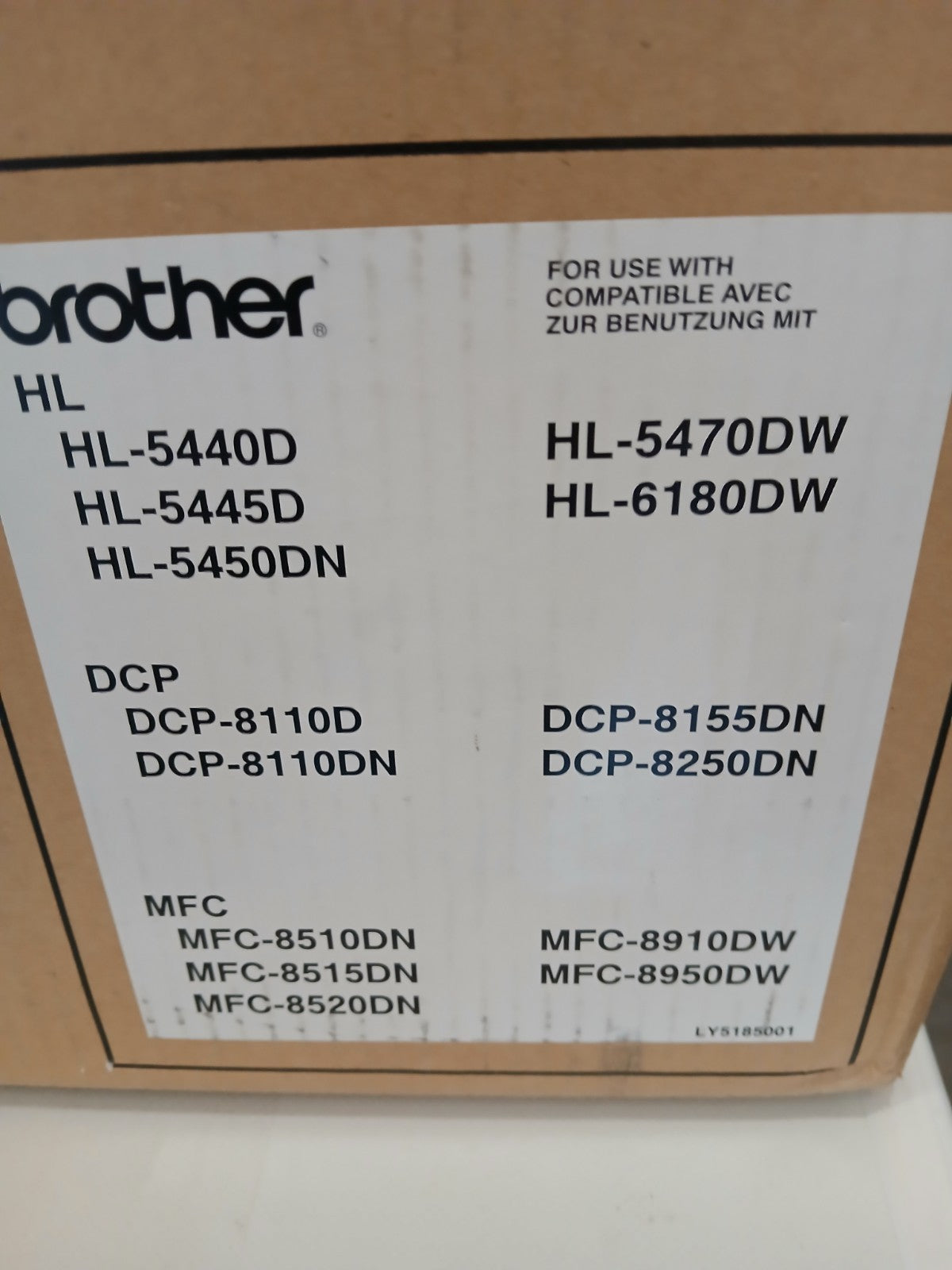 Brother LT-5400 Papierkassette Papierzuführung Medienfach Papierfach 500 Seiten