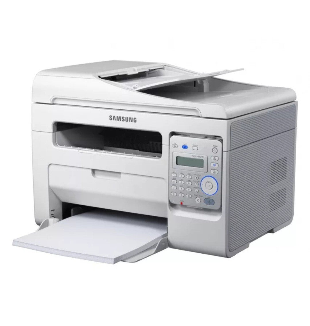 Samsung SCX-3405F SW Laserdrucker Scan Kopie Fax ADF Win 11 Nützlicher als M2070