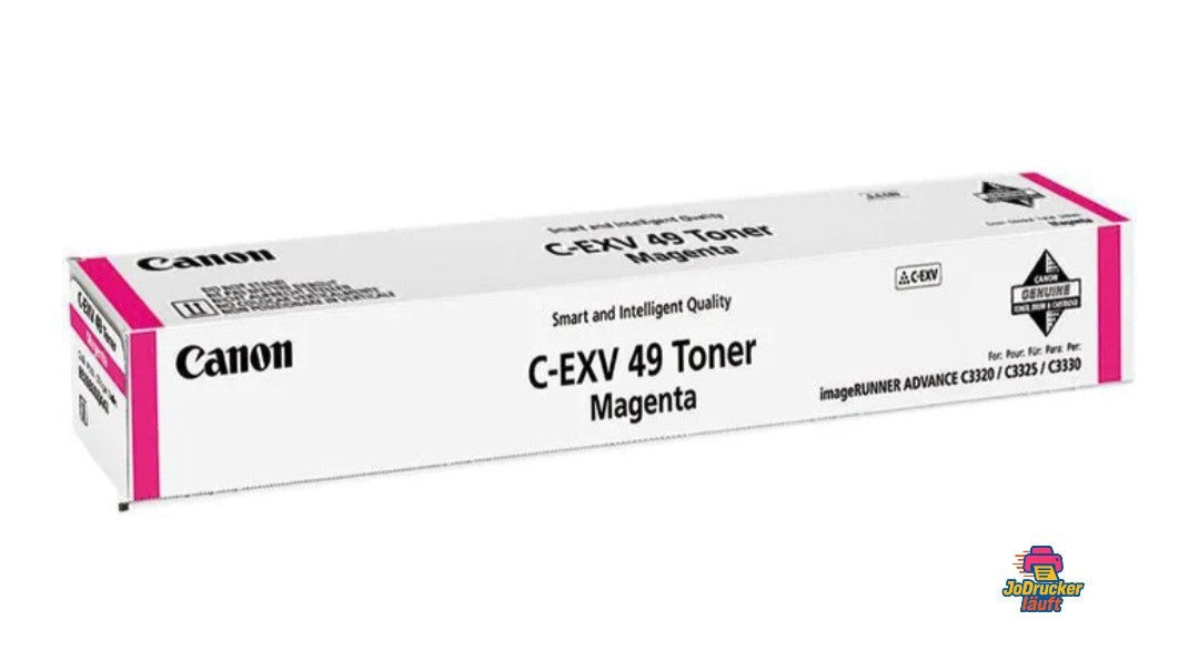 Original Canon 8526B002 CEXV49 Toner Magenta für IR C33 C35 C37 C38 Modelle