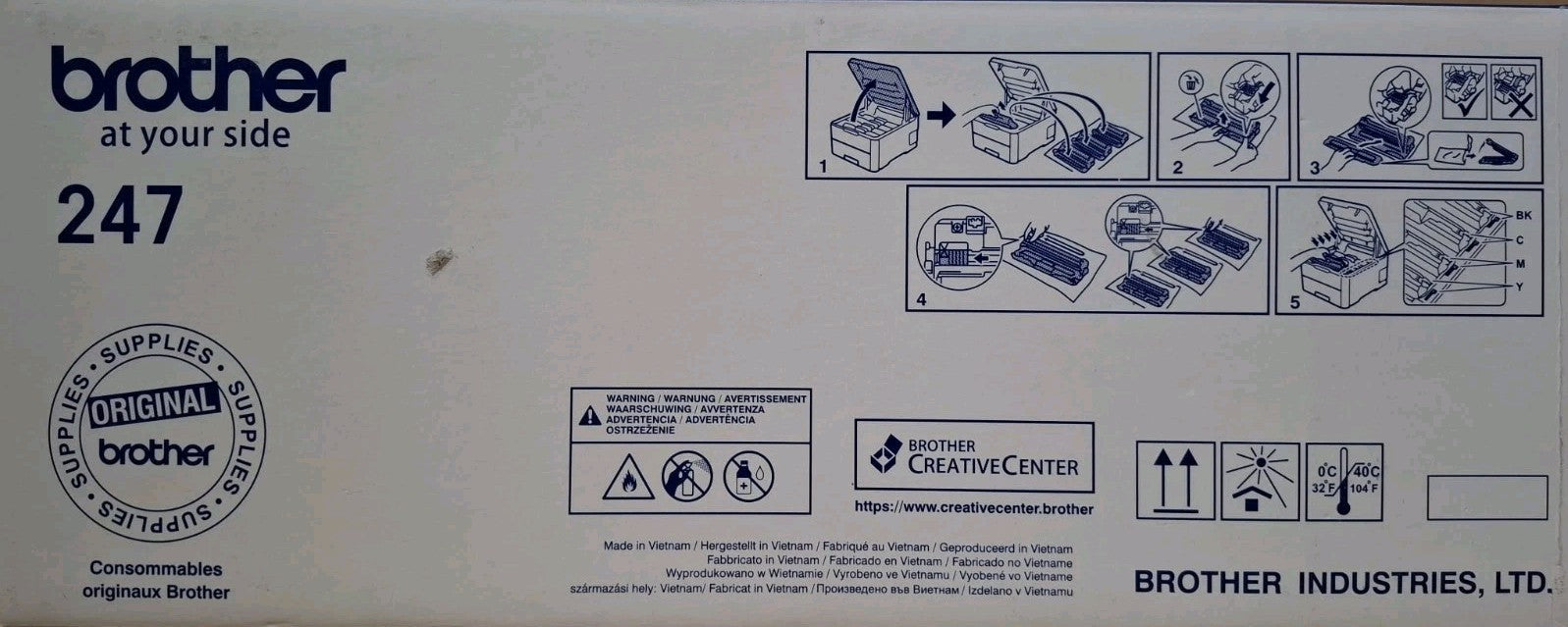 Brother Original Toner TN 247 MFC-L3710CW MFC-L3730CDN MFC-L3750CDW MFC-L3770CDW