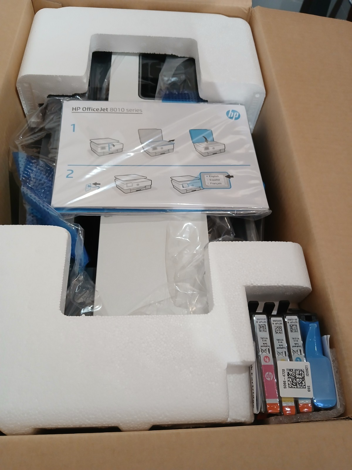 HP OfficeJet 8012 Tintenstrahldrucker Kopie Scan Duplex ADF Wifi HPePrint Win 11