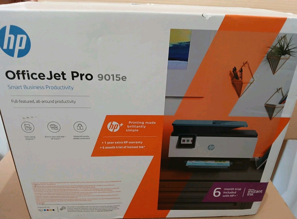 HP OfficeJet Pro 9015e 4 in 1 Tinten Multifunktionsdrucker Duplex ADF Wlan Win11