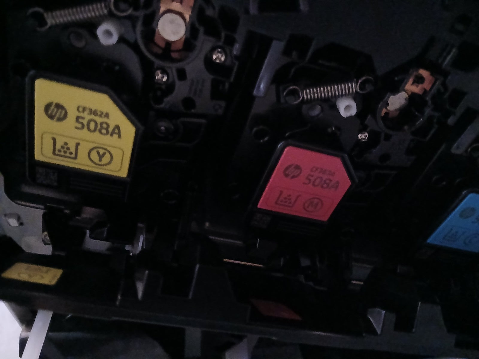 HP Color Laser Jet Enterprise M552dn Farblaserdrucker Duplex LAN Airprint Win 11