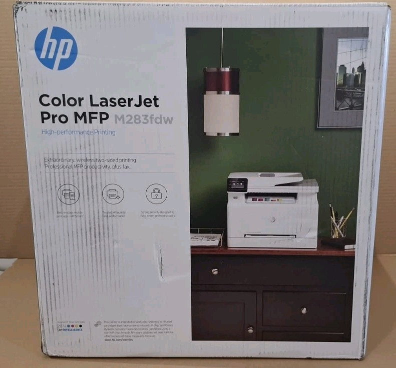 HP Color LaserJet Pro MFP M283fdw Multifunktionsdrucker Duplex ADF WLAN Win 11
