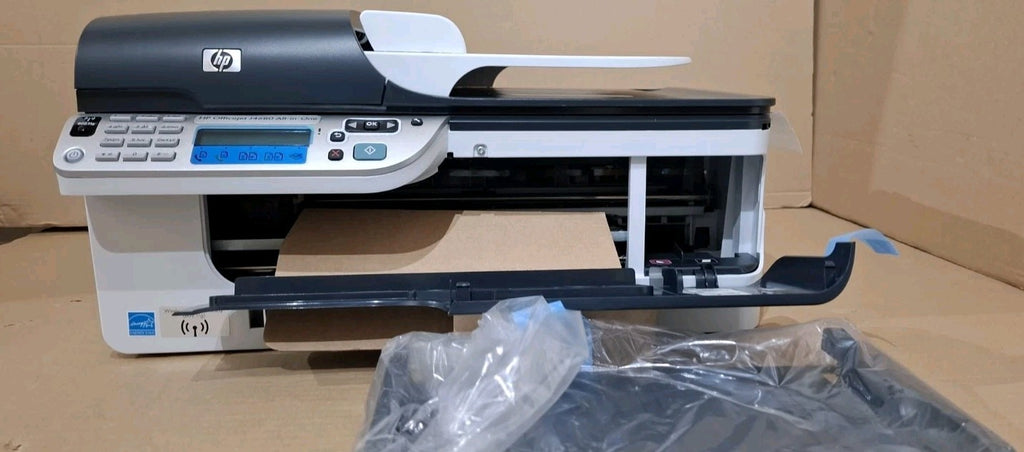 HP Officejet J4680 4-in-1 Tintenstrahldrucker Multifunktionsgerät ADF WLAN Win10