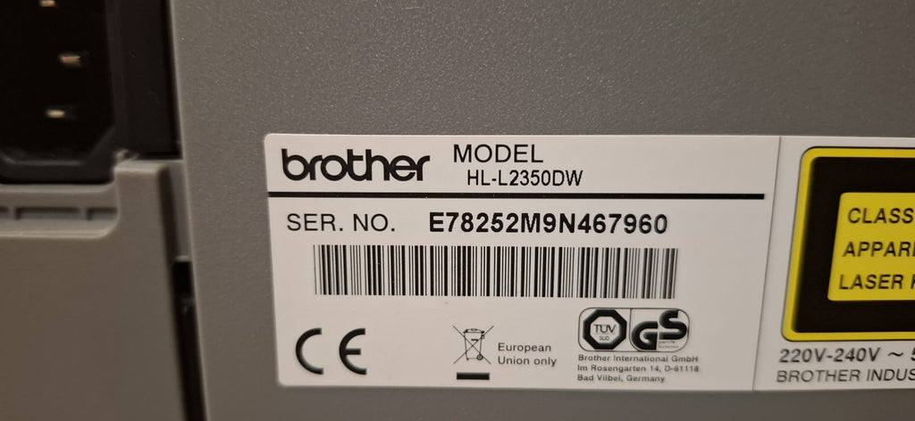 Brother HL-L2350DW S/W Laserdrucker Duplex + Wi-Fi + USB + Airprint + Win 11 !