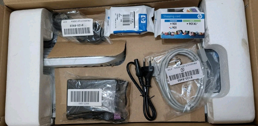 HP Officejet J4680 4-in-1 Tintenstrahldrucker Multifunktionsgerät ADF WLAN Win10