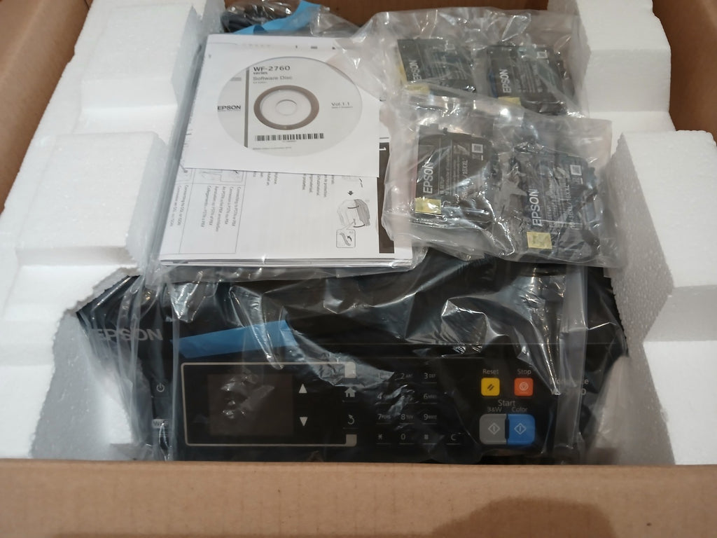 Epson WorkForce WF-2760DWF 4-in-1 Tintenstrahldrucker Duplex ADF USB 2.0 Win 11