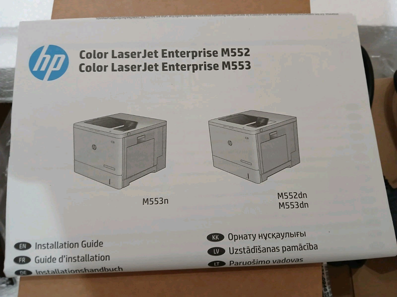 HP Color Laser Jet Enterprise M552dn Farblaserdrucker Duplex LAN Airprint Win 11