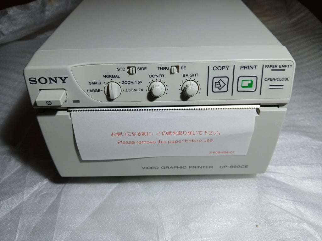 Sony UP-890CE Thermosublimationsdrucker Ultraschall Drucker Medizin PAL/NTSC BNC