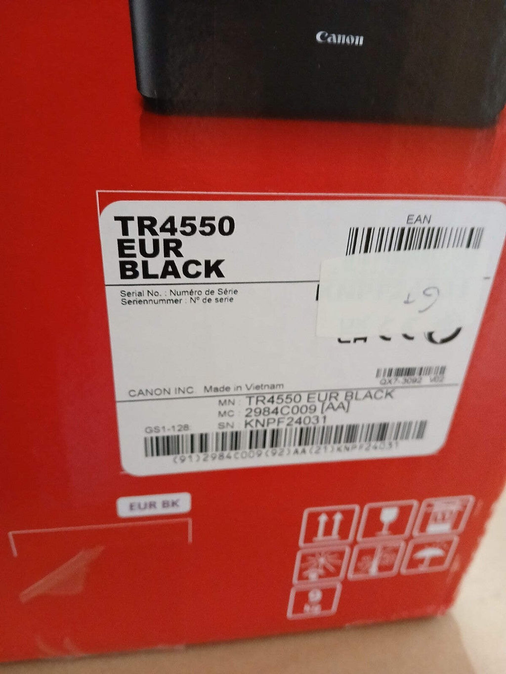 Canon PIXMA TR4550 Tinten-Multifunktionsdrucker Duplex ADF WLAN Airprint Win 11