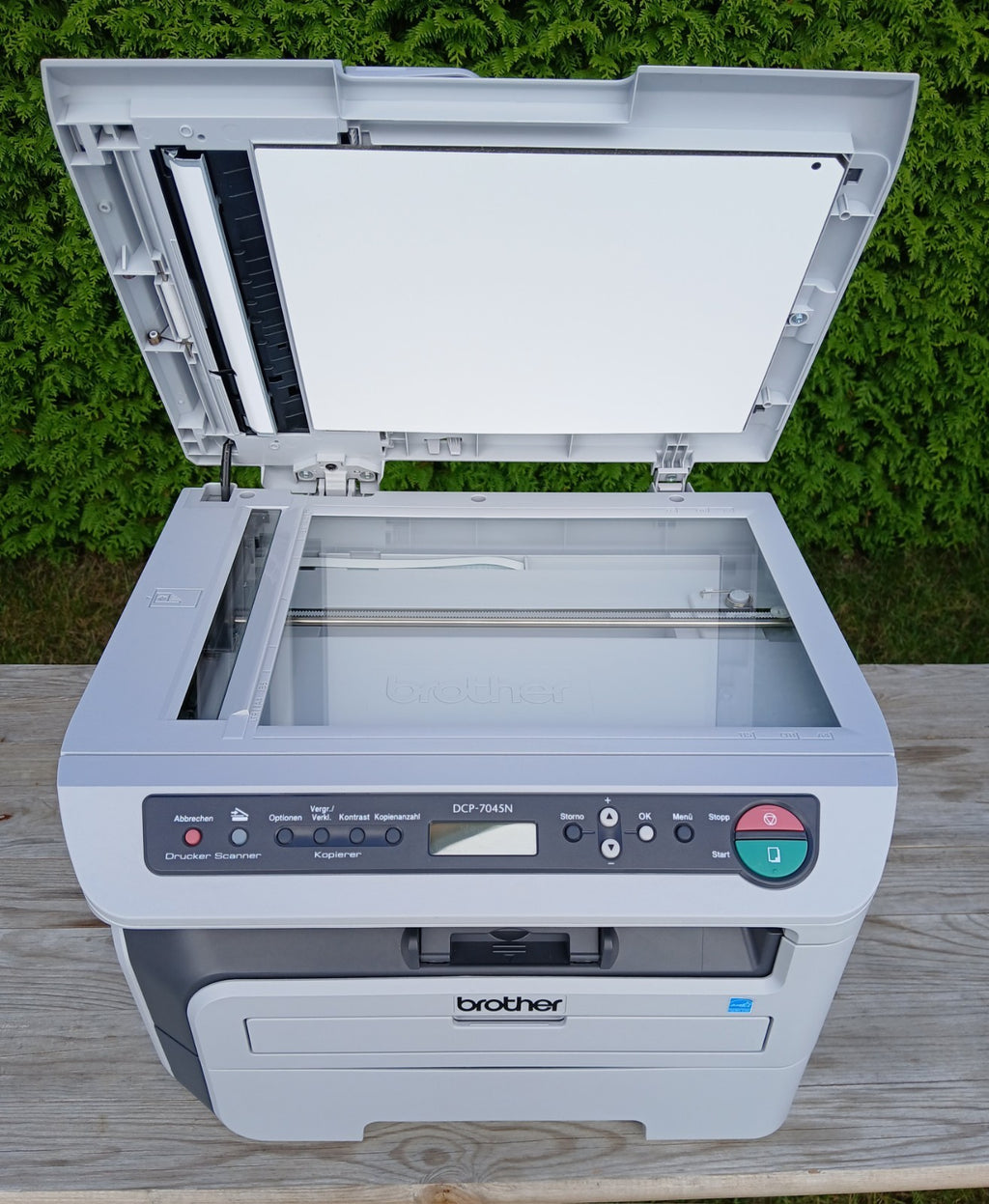 Brother DCP-7045N Laserdrucker Multifunktionsgerät ADF LAN USB 2.0 Windows 10