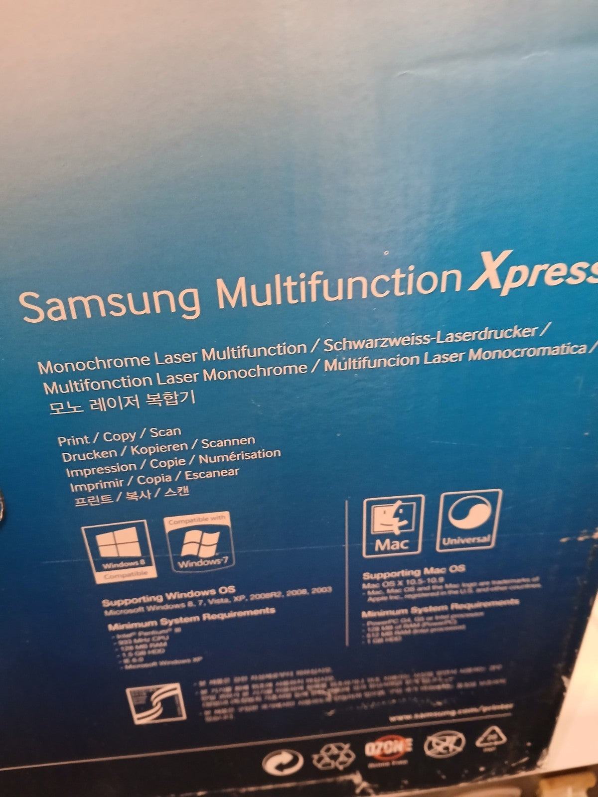 Samsung Xpress M2070 SW Laser Druck Scan Kopie USB 2.0 Windows 10 Home Office