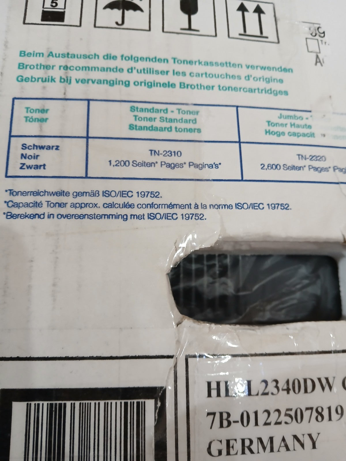 Brother HL-L2340DW S/W Laserdrucker Duplex Wi-Fi Netzwerk Airprint USB2.0 Win 11