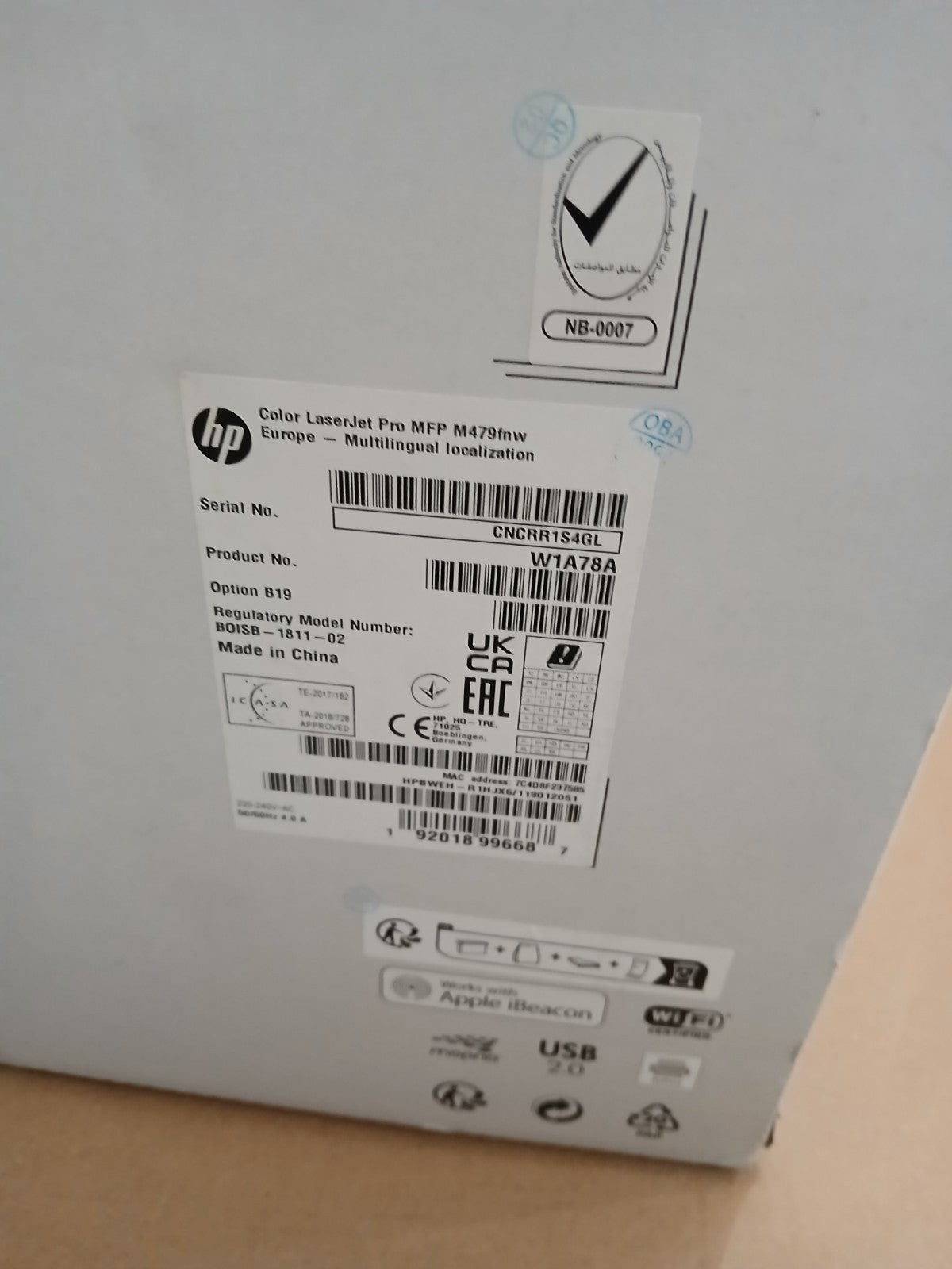 HP Laser Jet Pro MFP M479fnw Farblaserdrucker Dual Duplex ADF Win11 HP ePrint