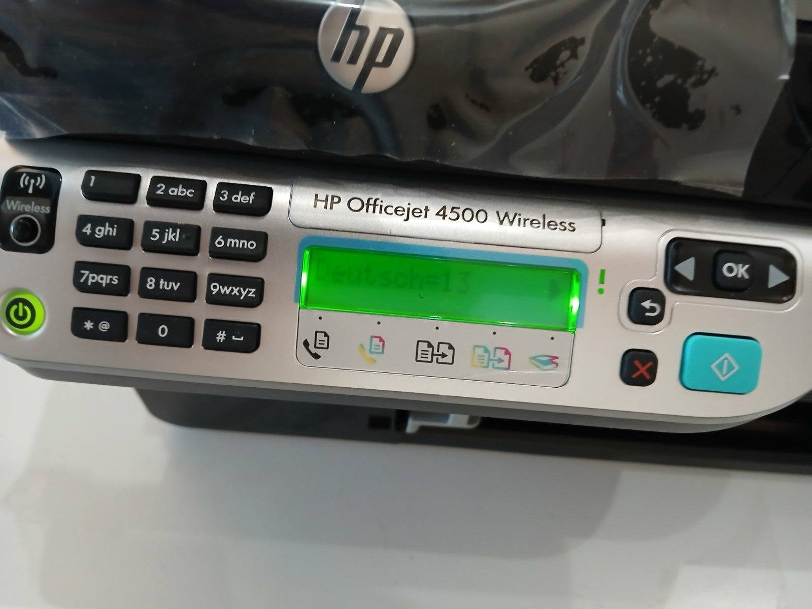 HP Officejet 4500 4-in-1-Tintenstrahldrucker Neuwertig! Unbenutzt! Blitzversand!