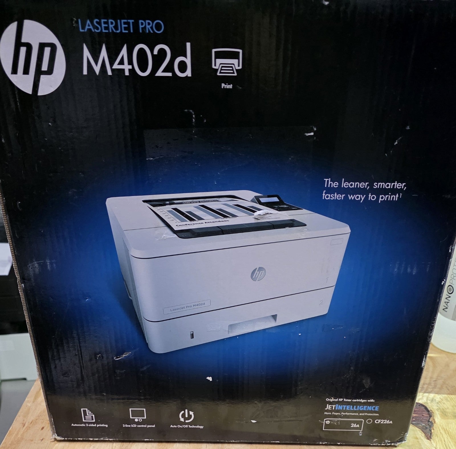 HP Laser Jet Pro M402d Schwarz Weiß Laserdrucker Duplex USB 2.0 A4 Win 11