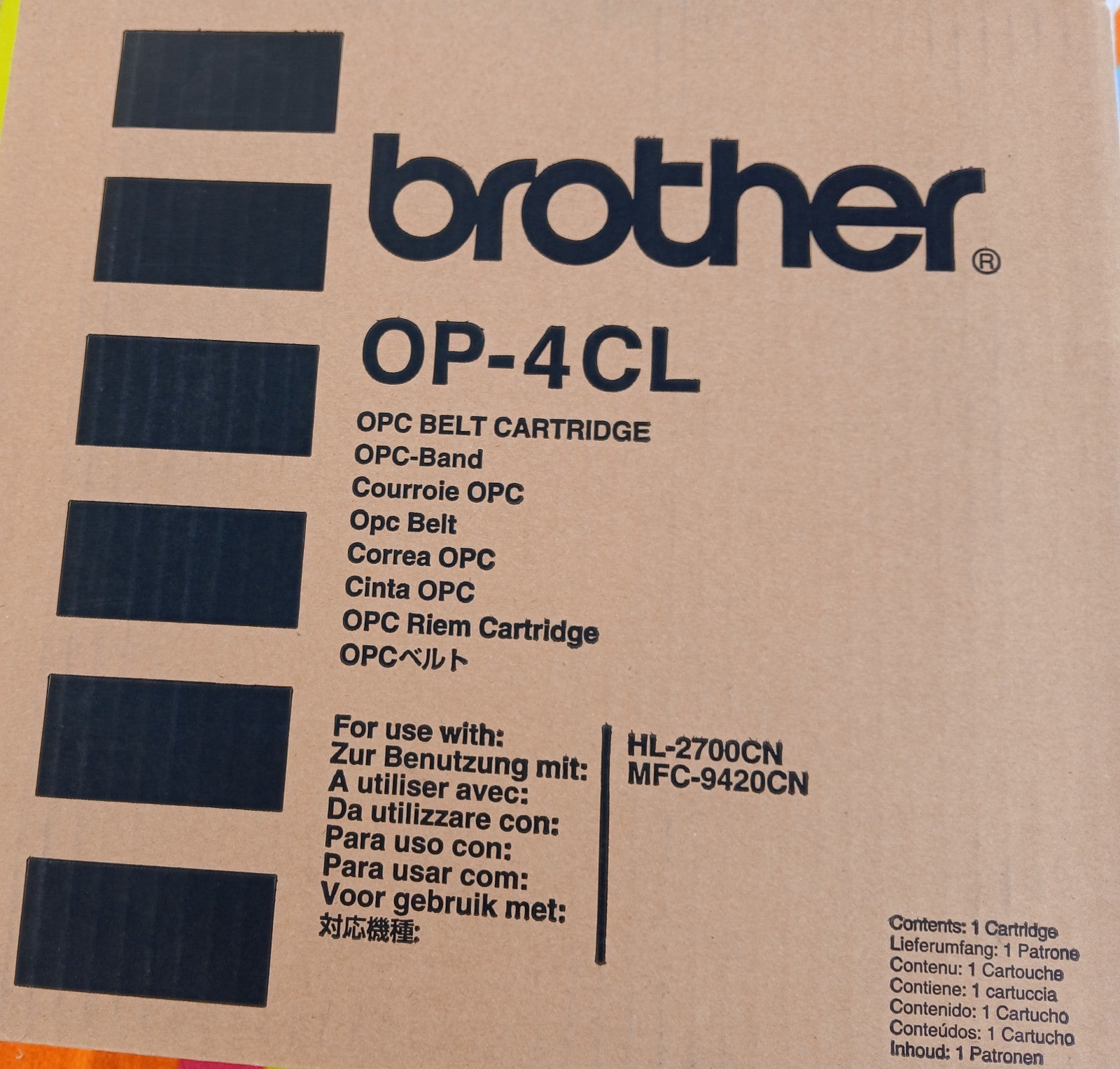 Original Brother OP-4CL Transfereinheit Band Belt Neu für HL 2700CN & MFC 9420CN