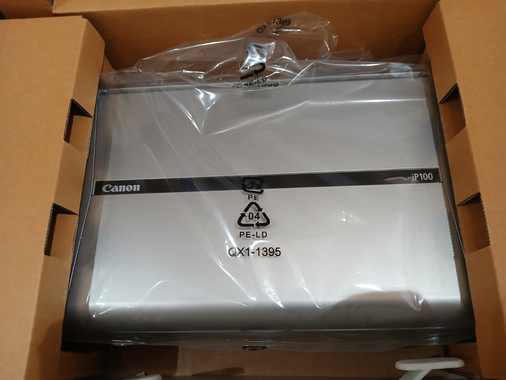 Canon PIXMA iP100 Tintenstrahldrucker Fotodrucker Unbenutzt USB NEU ! D. Läuft !