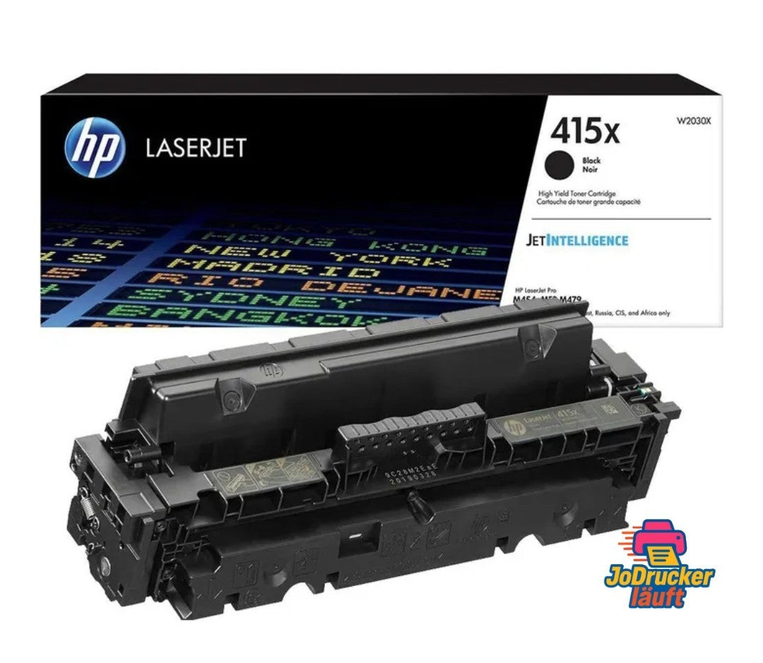 Original HP 415X schwarz Toner hohe Reichweite für LaserJet Pro M454 M455 M480