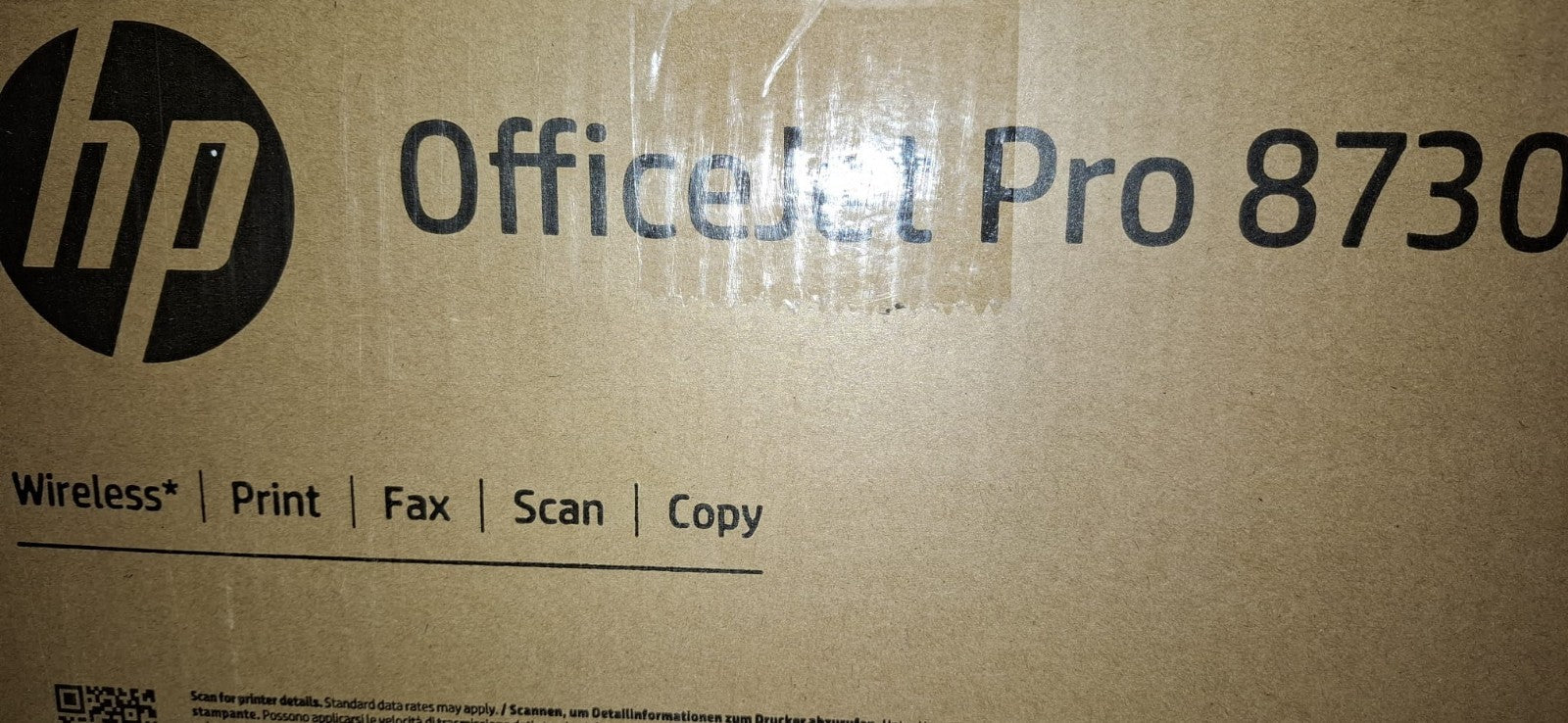 HP OfficeJet Pro 8730 Tinten Multifunktionsdrucker Dual Duplex ADF Wi-Fi Win 11