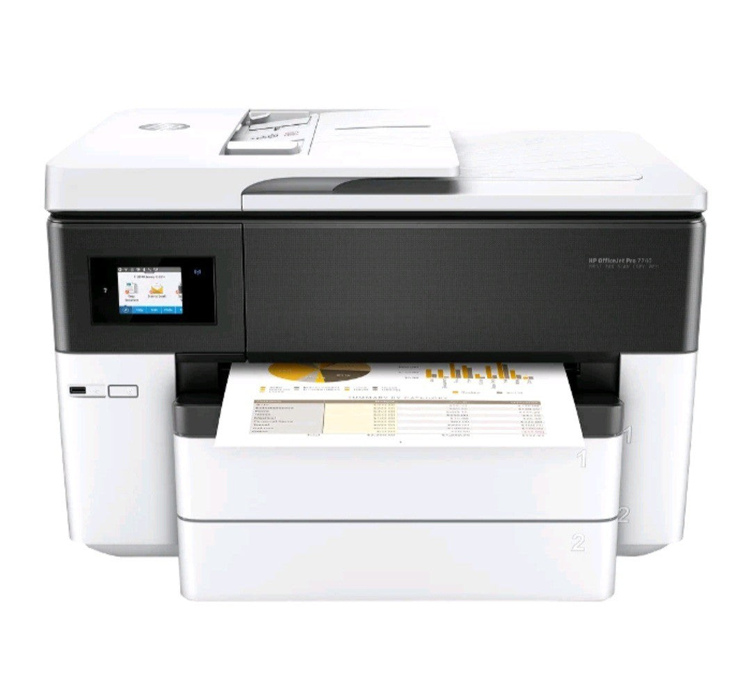 HP OfficeJet Pro 7740 Wide Format 4-in-1 Tinten-Profi-Gerät A3 Dual Duplex ADF !