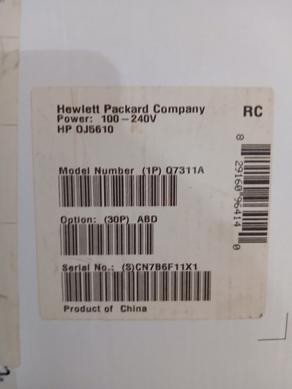 HP OfficeJet 5610 Tintenstrahldrucker 4-in-1-Multifunktionsgerät ADF USB Win 10