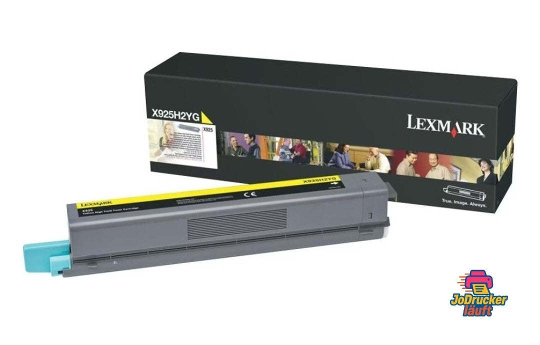 Original Lexmark Toner X925H2YG yellow für X 925DE 925DTE neu A-Ware 7500 Seiten