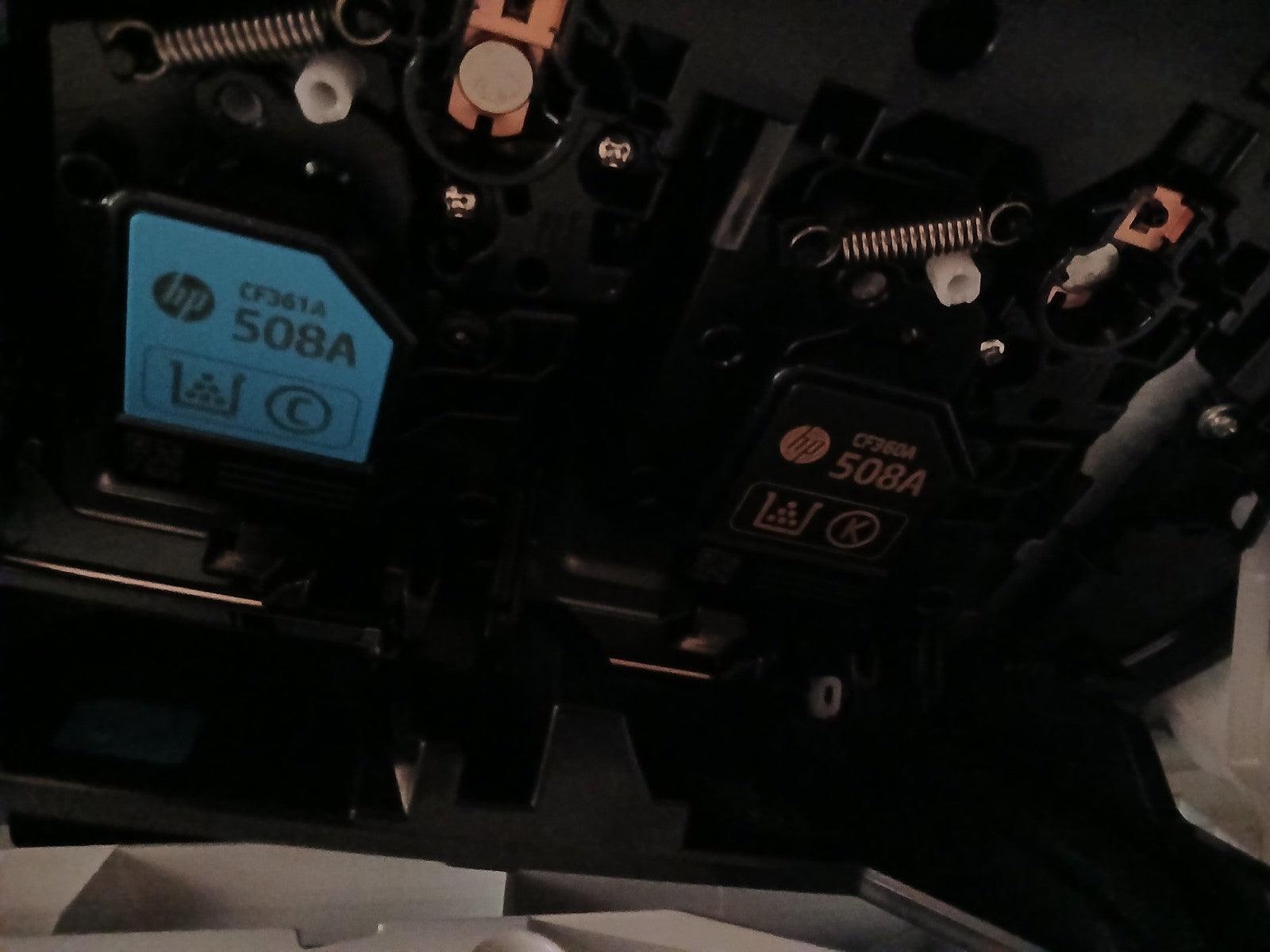 HP Color Laser Jet Enterprise M552dn Farblaserdrucker Duplex LAN Airprint Win 11