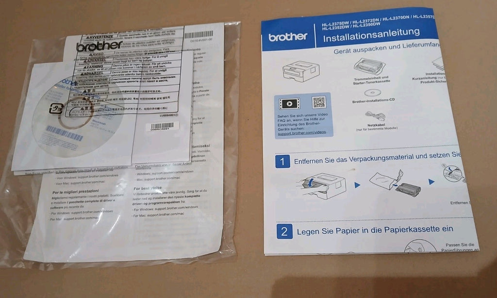 Brother HL-L2350DW S / W Laserdrucker Duplex Wi-Fi USB 2.0 Wlan Airprint Win 11