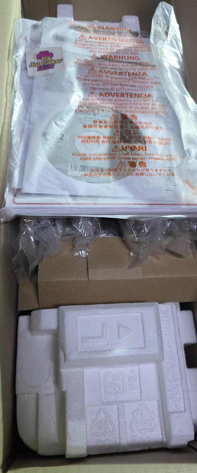 Canon PIXMA iP7250 Tintenstrahldrucker Fotodrucker Duplex CD/DVD Druck Airprint