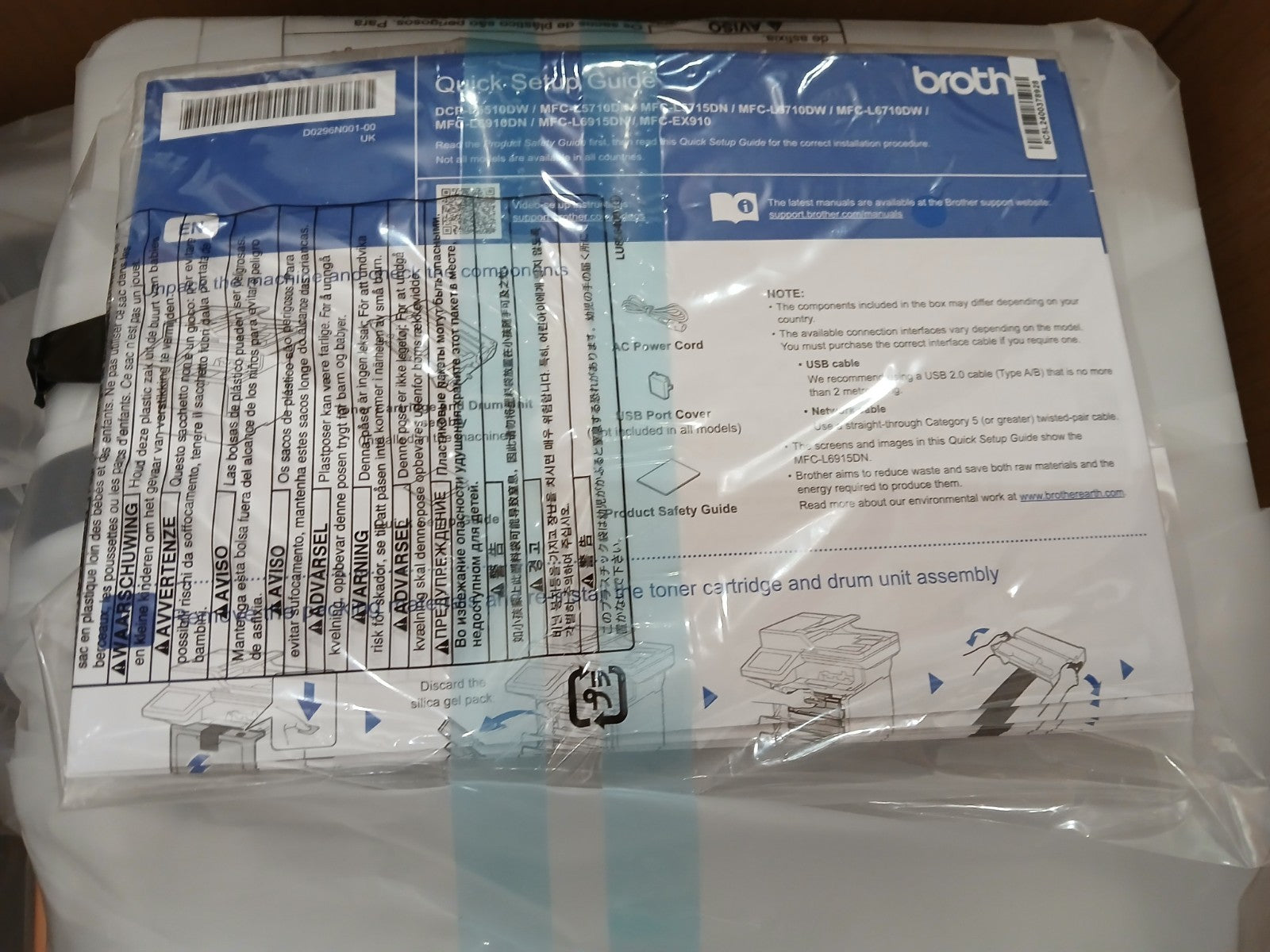 Brother MFC L6710DW Arbeitsgruppendrucker Fax Scan Kopie Dual Duplex ADF Win 11