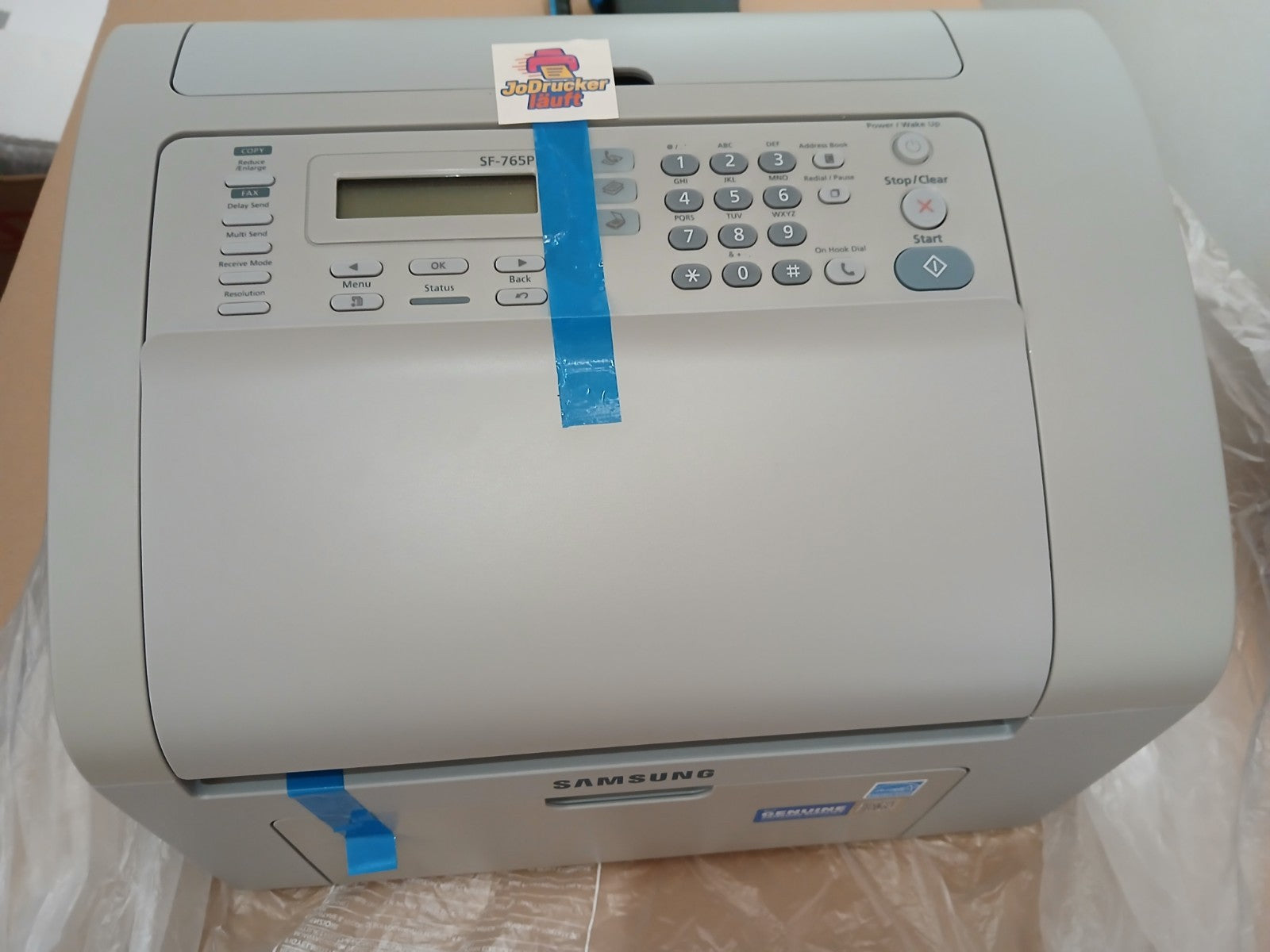 Samsung XPress SF-765P Multifunktionsdrucker Kopie Fax Scan ADF Scan to PC A4 A5