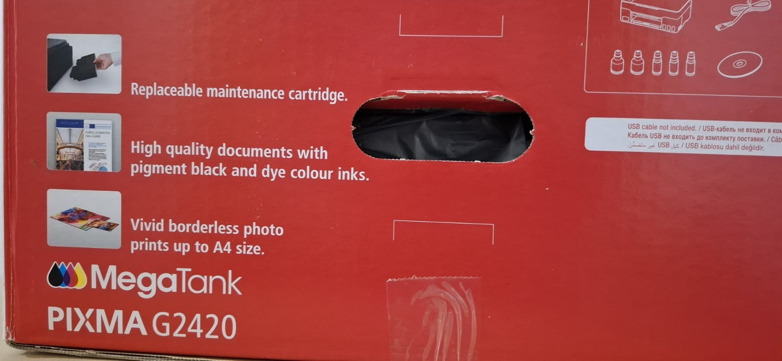 Canon Pixma G2420 3-in-1 Fotodrucker Tintendrucker Kopie Scan Druck USB Win 11