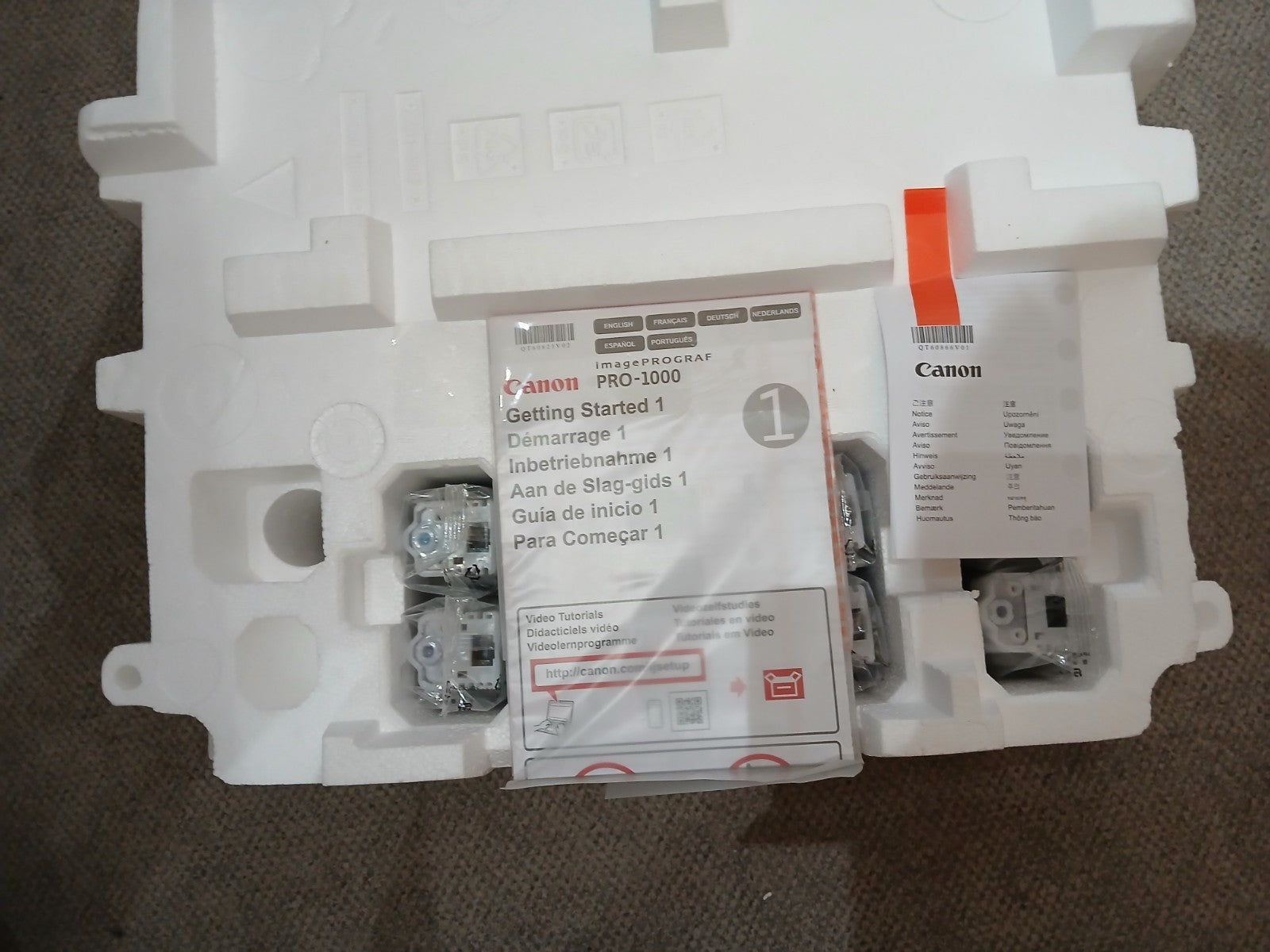 Canon imagePROGRAF PRO-1000 Farbdrucker Foto & Fine Art A2 Randlos Pigmenttinte