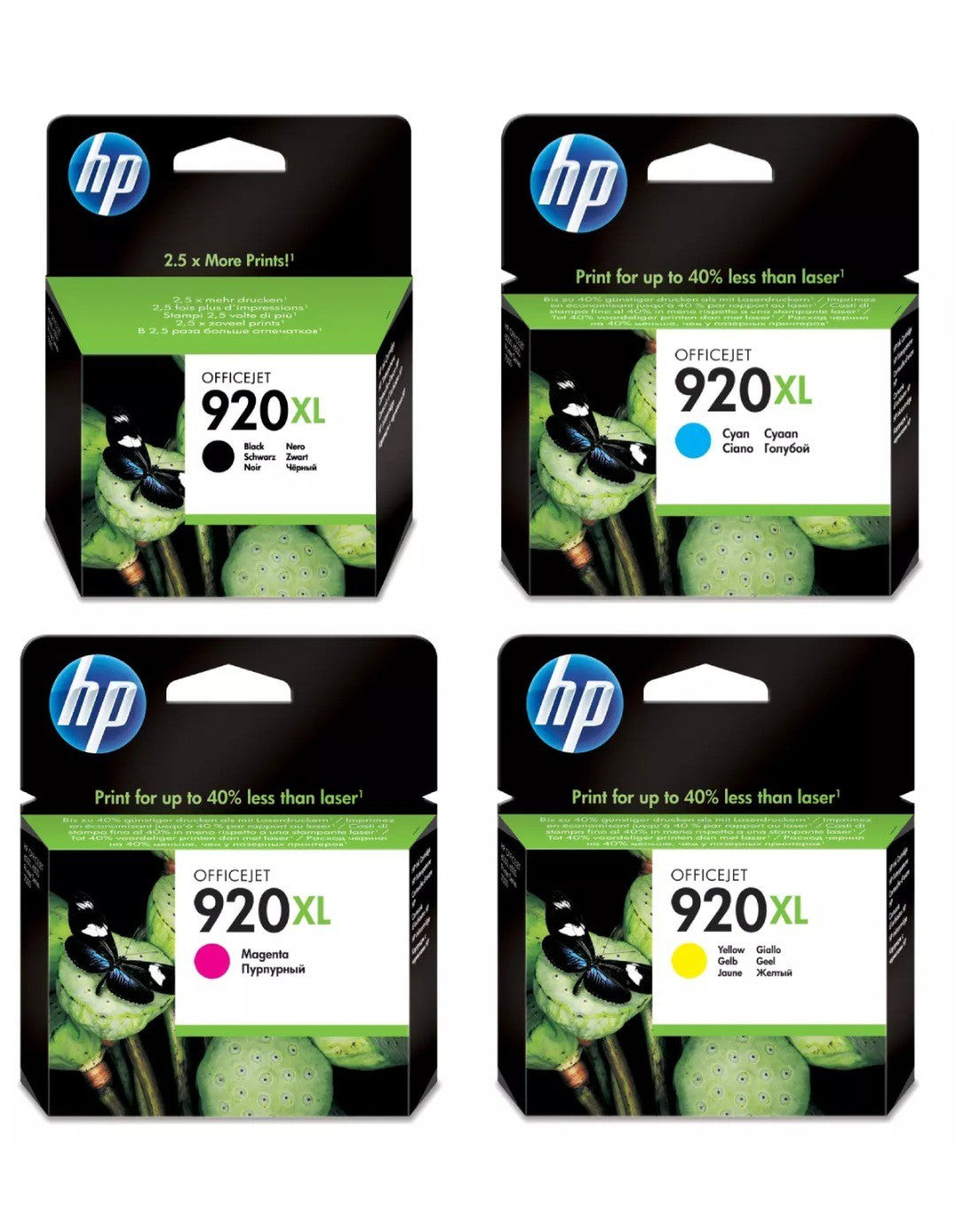 Original HP Tintenpatrone 920XL Multipack für Office Jet 6000 6500 7000 7500 NEU