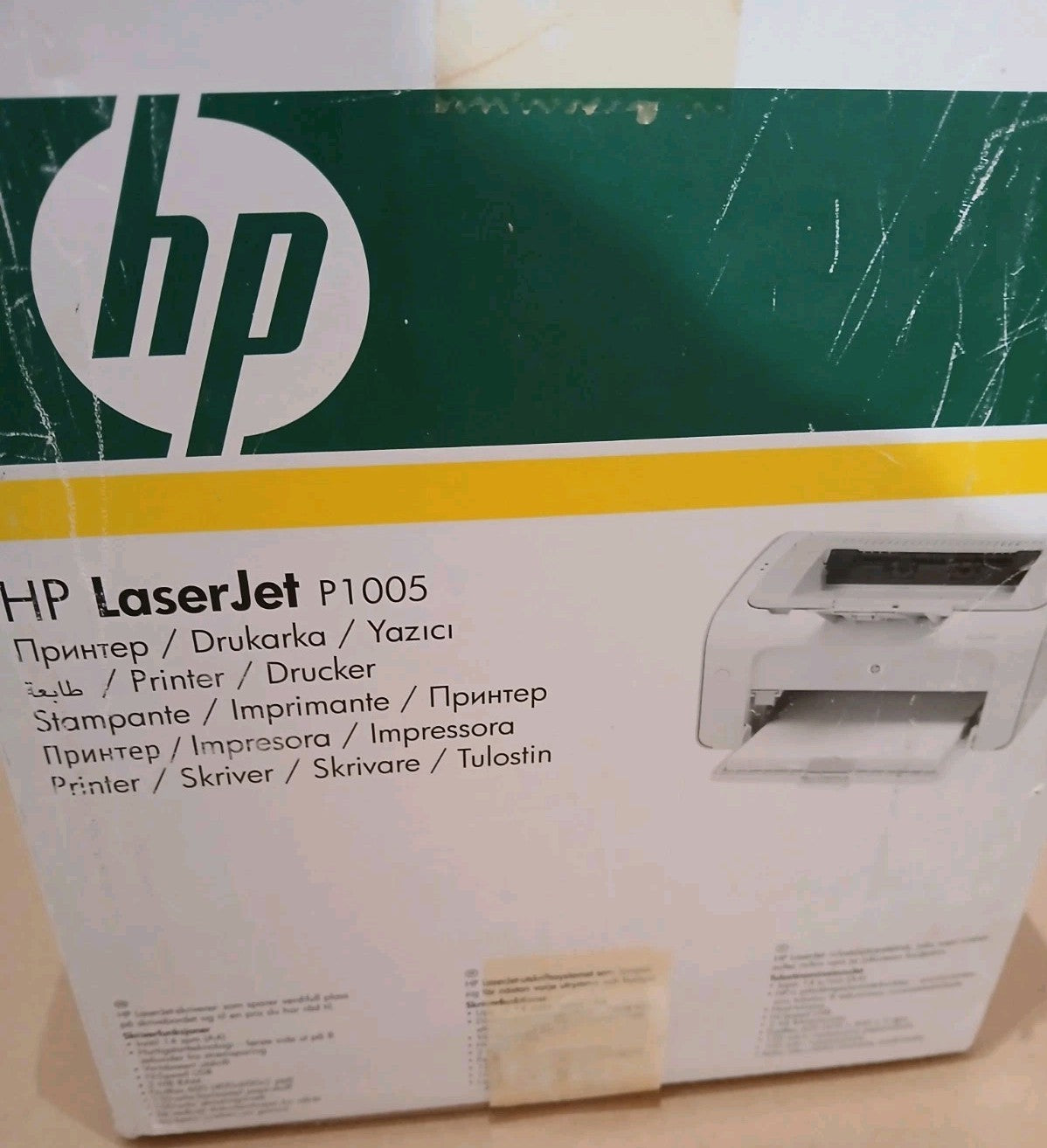 HP Laser Jet P1005 S/W Laserdrucker kompakt zuverlässig günstig A4 USB XP Win 11
