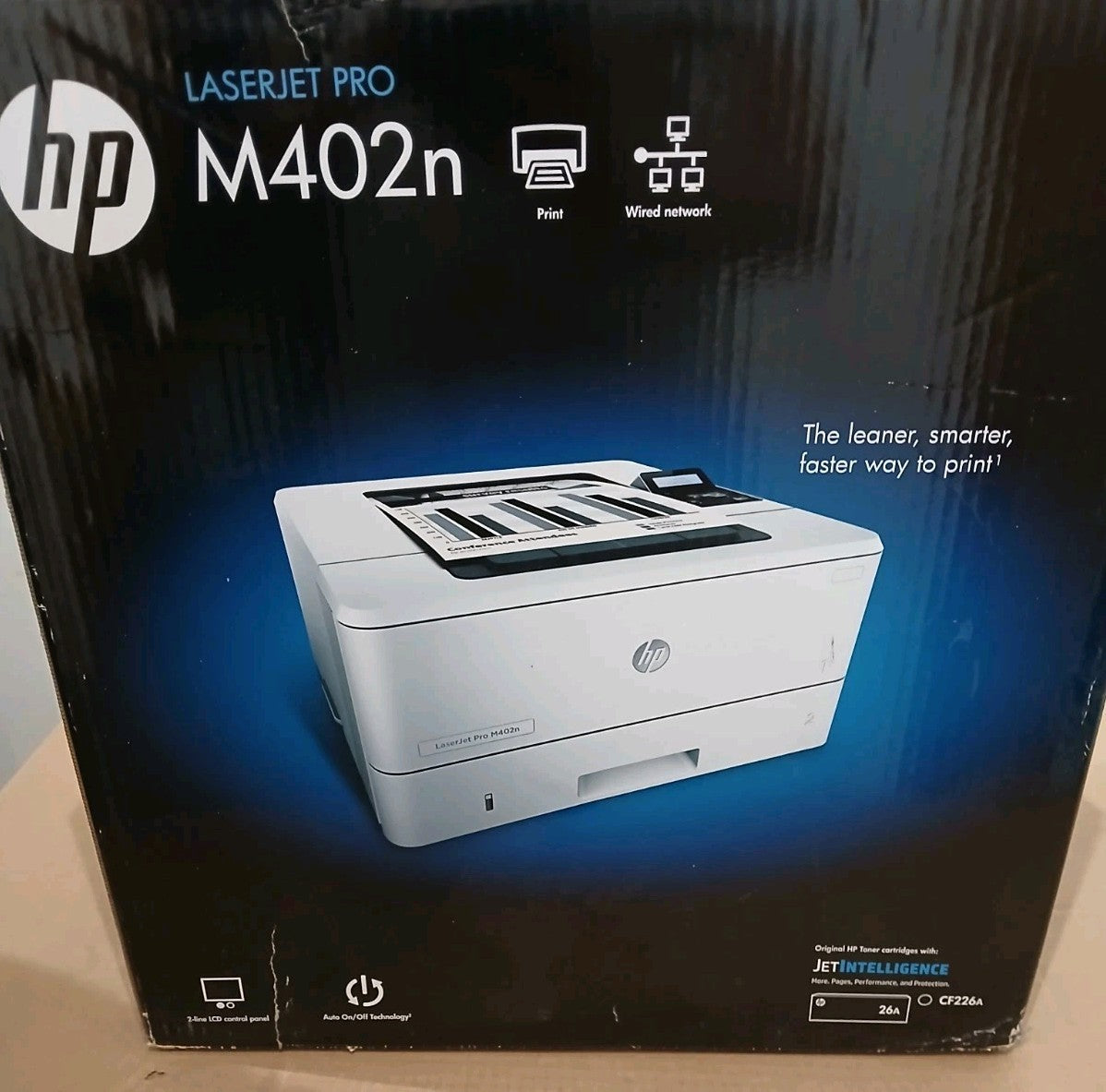 HP LaserJet Pro M402n S/W Laserdrucker USB 2.0 Netzwerk Ethernet Windows 11