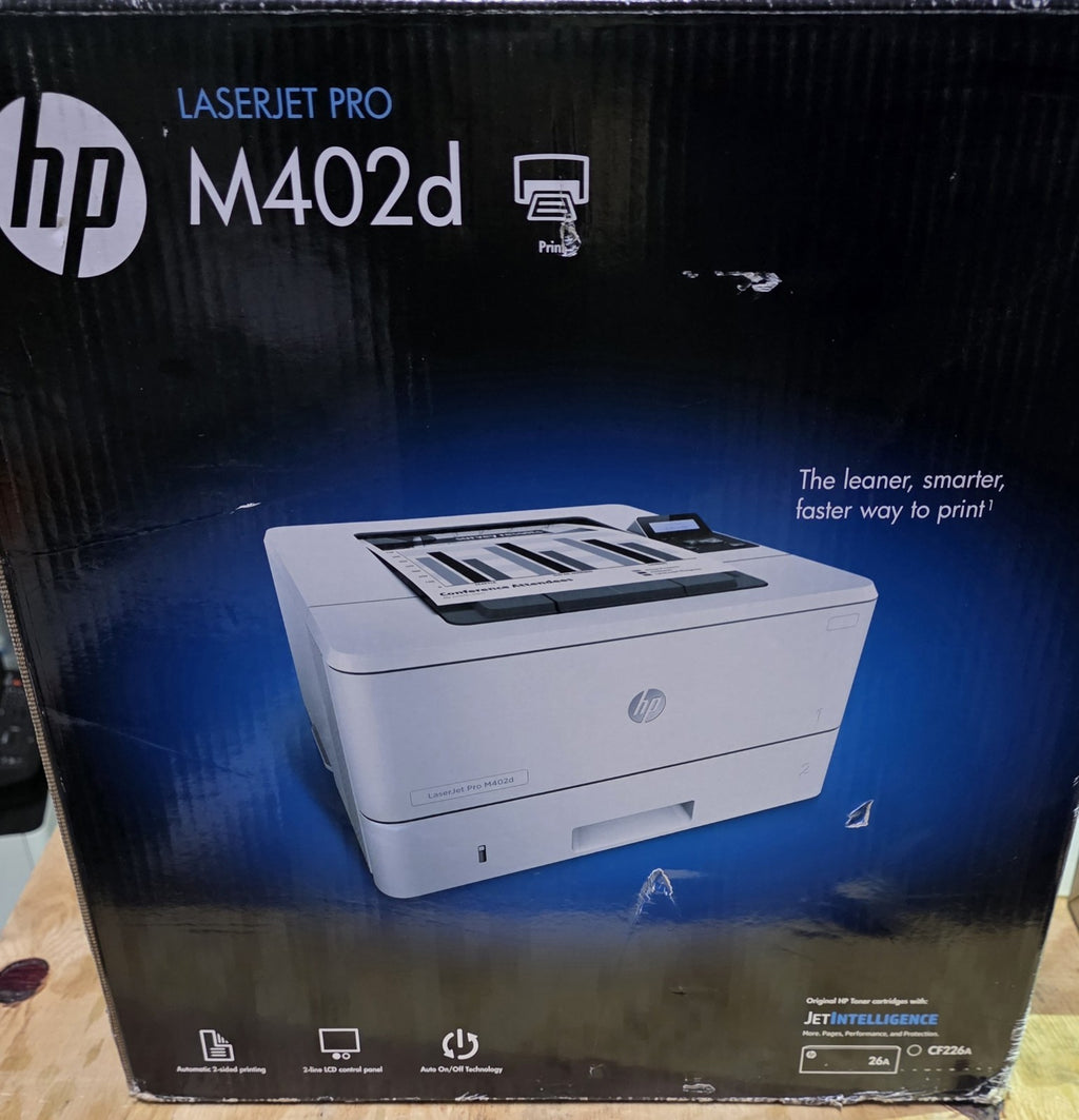 HP Laser Jet Pro M402d Schwarz Weiß Laserdrucker Duplex USB 2.0 A4 Win 11