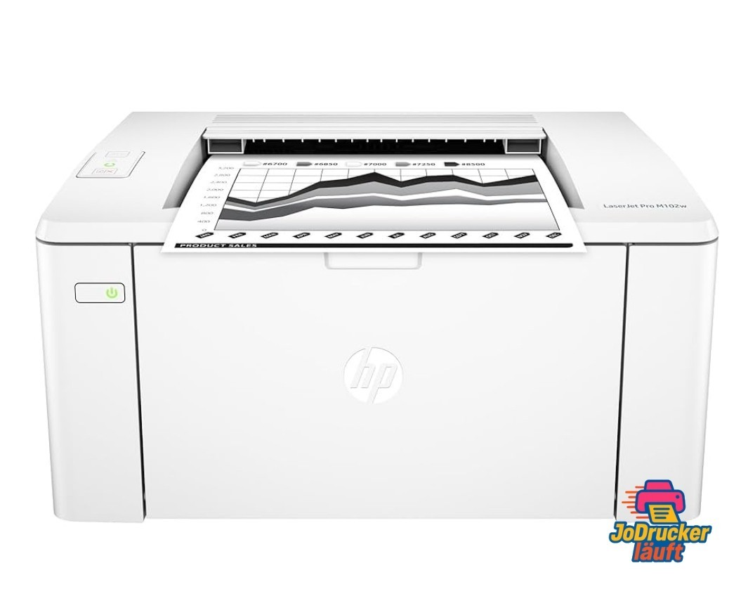 HP Laser Jet Pro M102w S/W Laserdrucker USB 2.0 Netzwerk Wlan Airprint Win 10