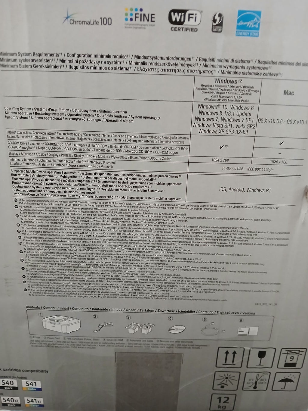Canon Pixma MX 475 Druck Scan Kopie Fax ADF Wi Fi Direkt WLAN LAN Netzwerk Win11