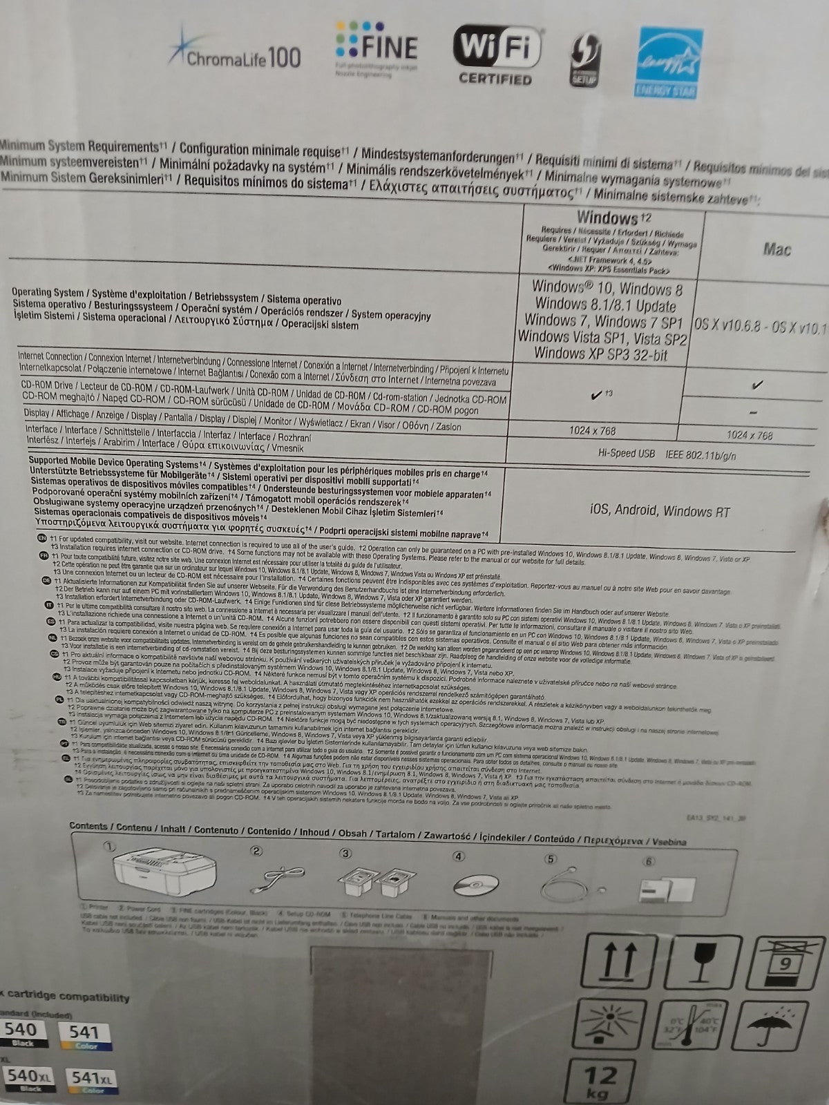 Canon Pixma MX 475 Druck Scan Kopie Fax ADF Wi Fi Direkt WLAN LAN Netzwerk Win11