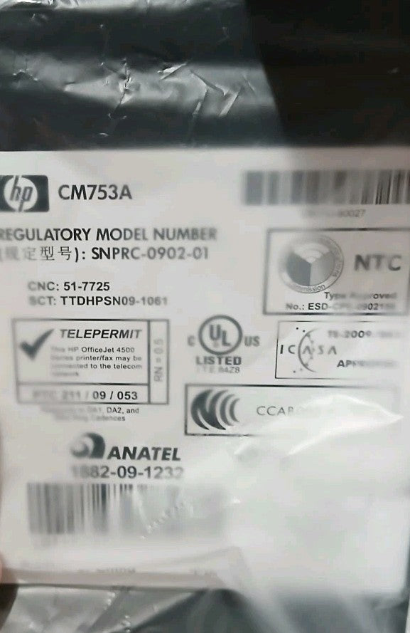 HP Officejet 4500 4-in-1-Tintenstrahldrucker Neuwertig! Unbenutzt! Blitzversand!