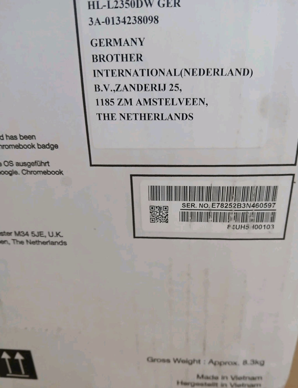 Brother HL-L2350DW S / W Laserdrucker Duplex Wi-Fi USB 2.0 Wlan Airprint Win 11