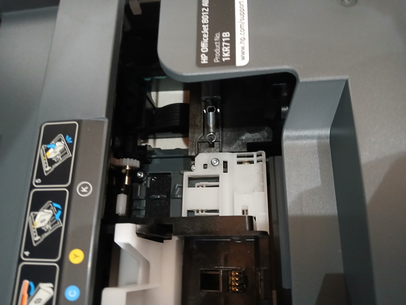 HP OfficeJet 8012 Tintenstrahldrucker Kopie Scan Duplex ADF Wifi HPePrint Win 11