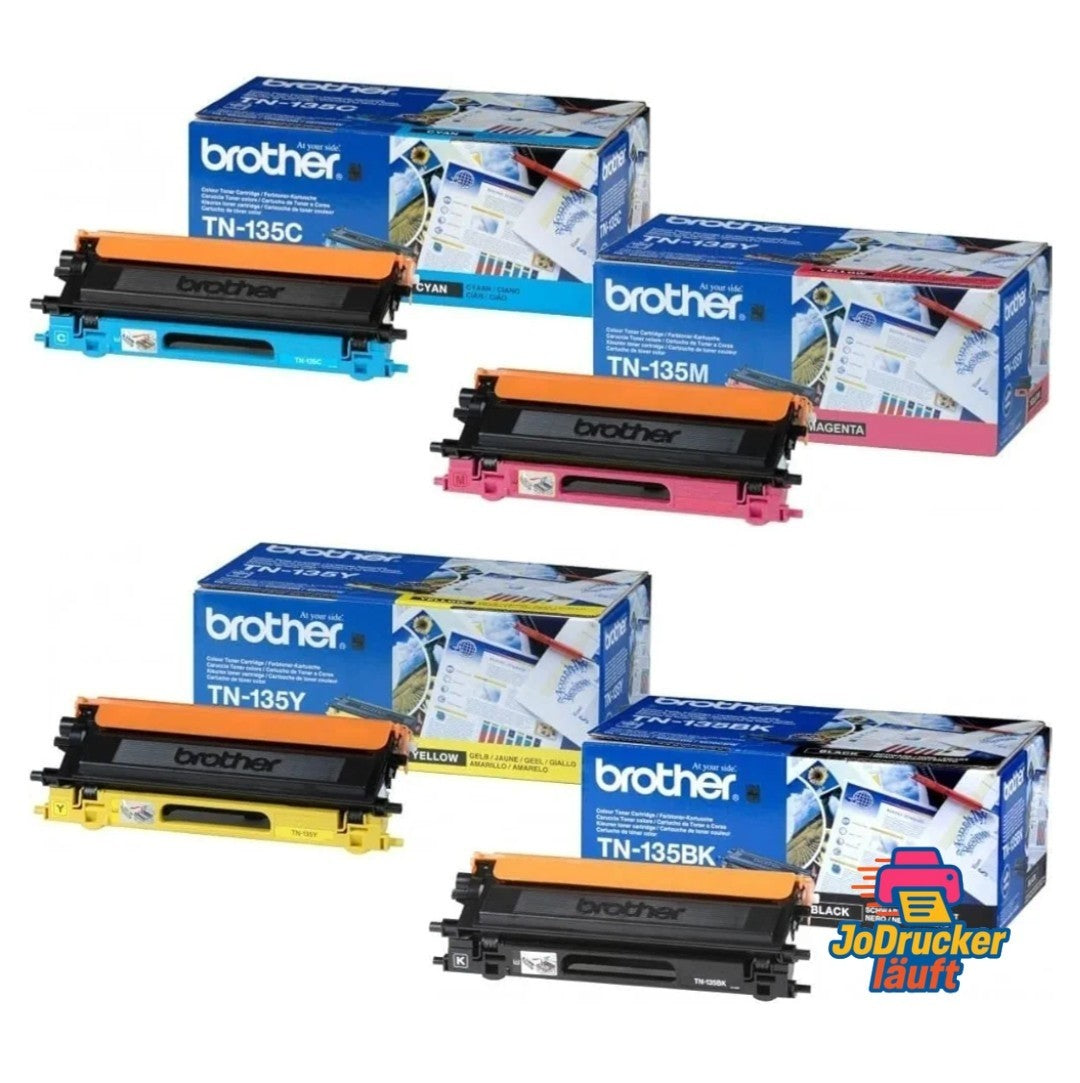 4x Original Toner Brother HL-4070 MFC-9840 MFC-9440 DCP-9042 CN CDW / TN-135 SET