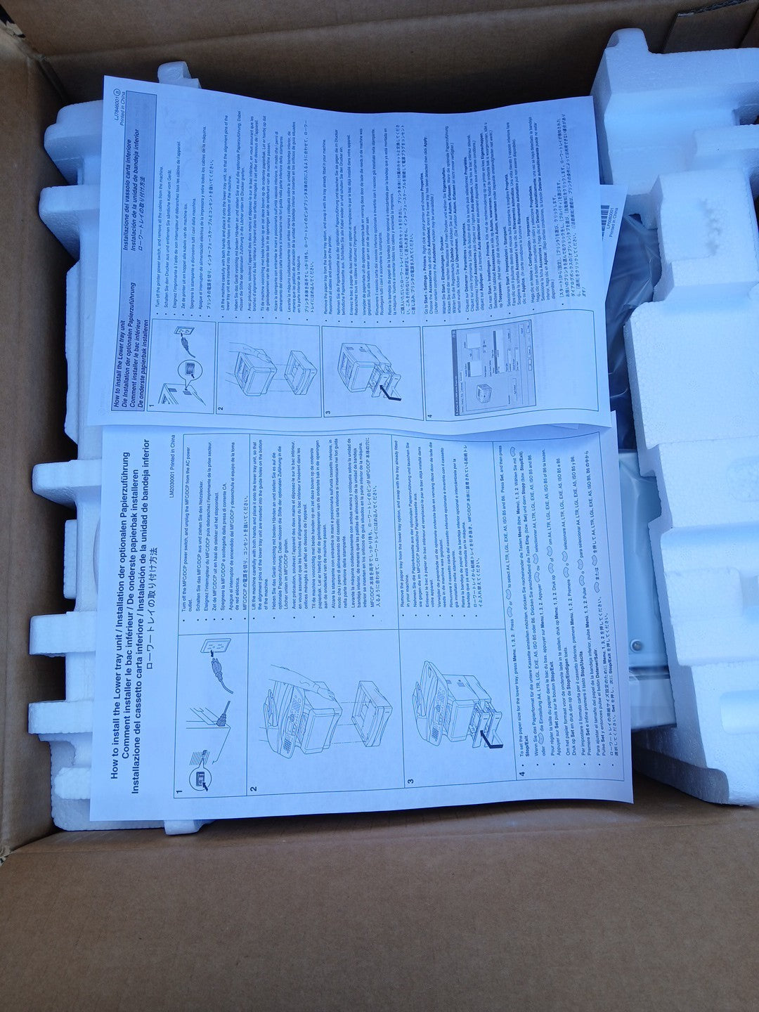 Brother LT 5000 Papierzuführung Lower Tray Unit Papierfach für HL DCP MFC Neu