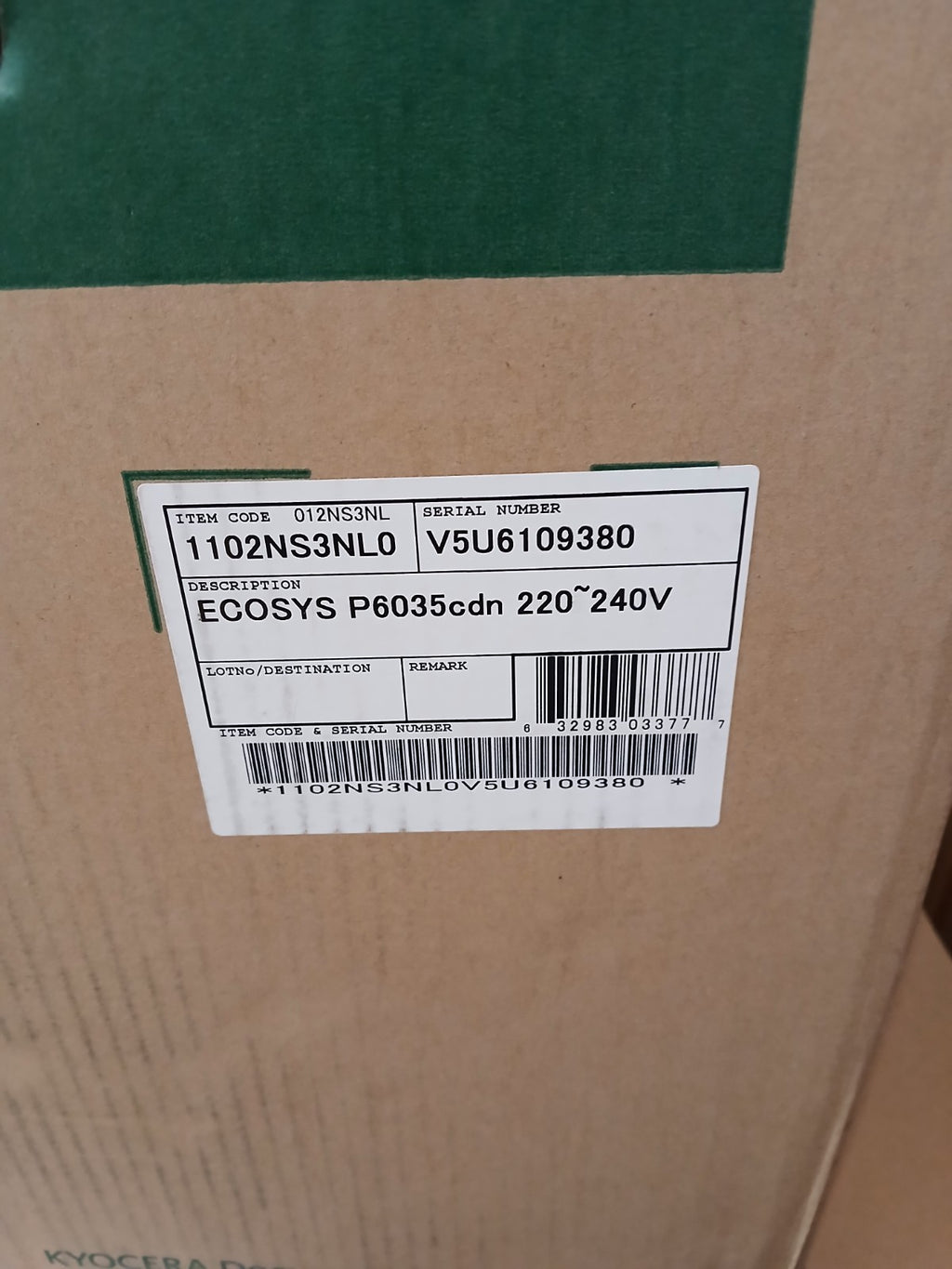 Kyocera P6035cdn Farblaserdrucker Duplex USB Netzwerk LAN Airprint Mopria Win11